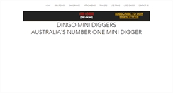 Desktop Screenshot of dingo.com.au